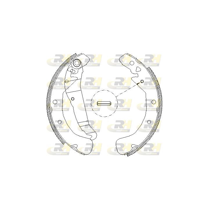 Stabdžių trinkelė ROADHOUSE 4422.00