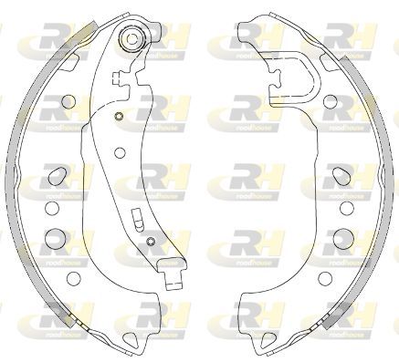 Stabdžių trinkelė ROADHOUSE 4443.00
