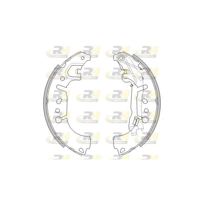 Stabdžių trinkelė ROADHOUSE 4446.00