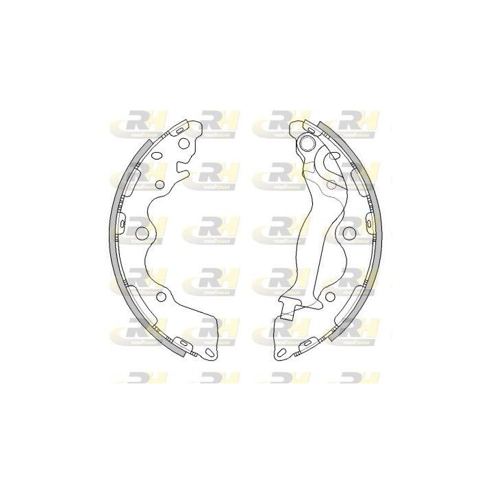 Stabdžių trinkelė ROADHOUSE 4492.00