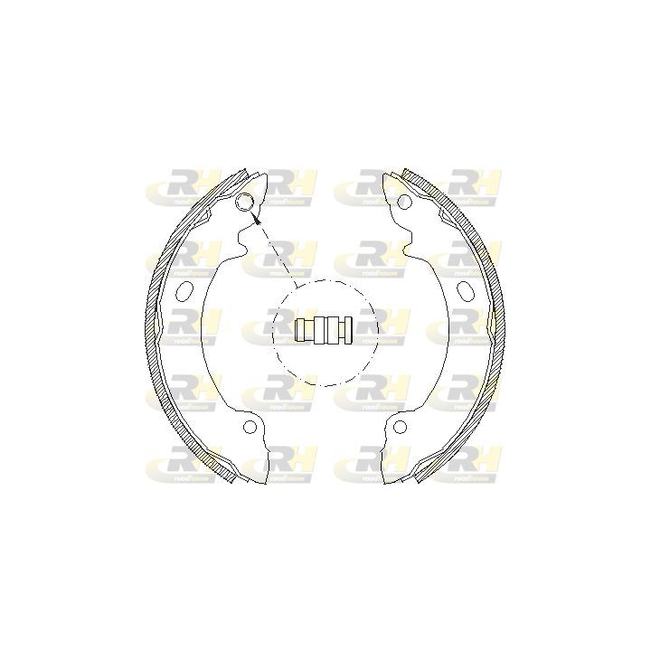 Stabdžių trinkelė ROADHOUSE 4632.00