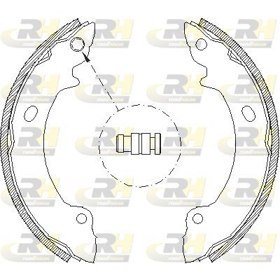 Stabdžių trinkelė ROADHOUSE 4632.00