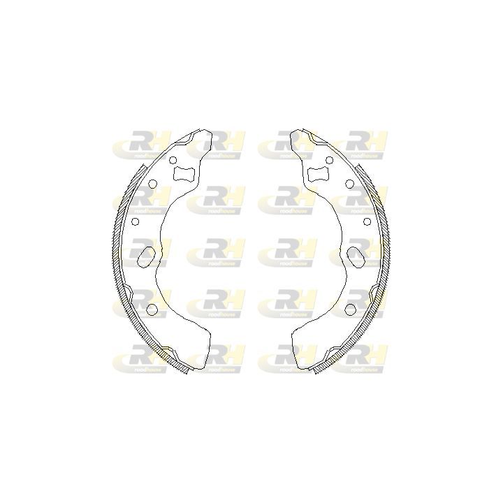 Stabdžių trinkelė ROADHOUSE 4639.00