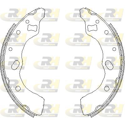 Stabdžių trinkelė ROADHOUSE 4639.00