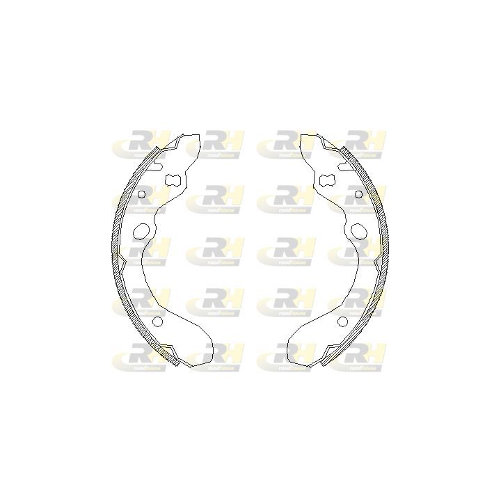 Stabdžių trinkelė ROADHOUSE 4643.00