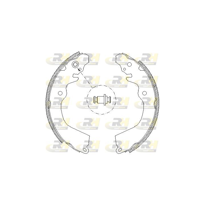 Stabdžių trinkelė ROADHOUSE 4646.00