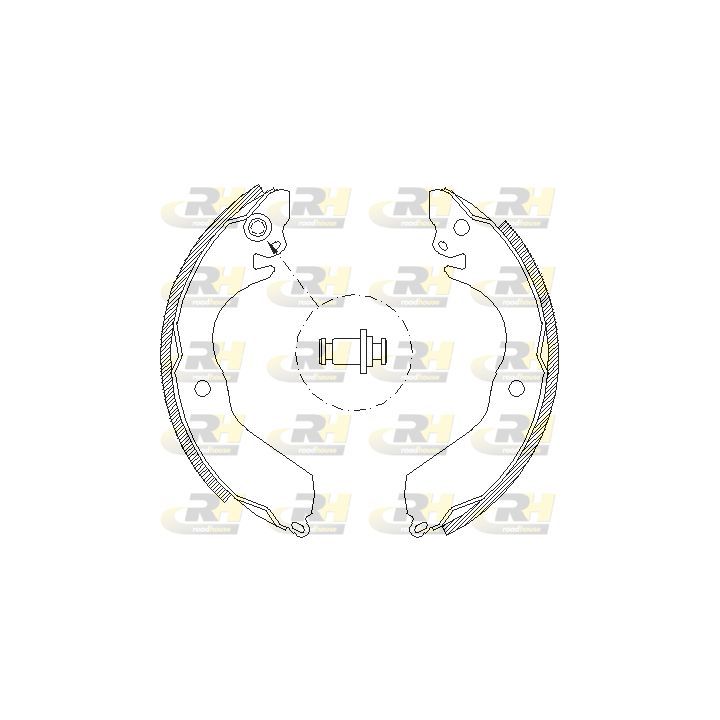 Stabdžių trinkelė ROADHOUSE 4647.00