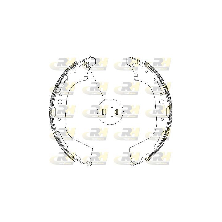 Stabdžių trinkelė ROADHOUSE 4650.00