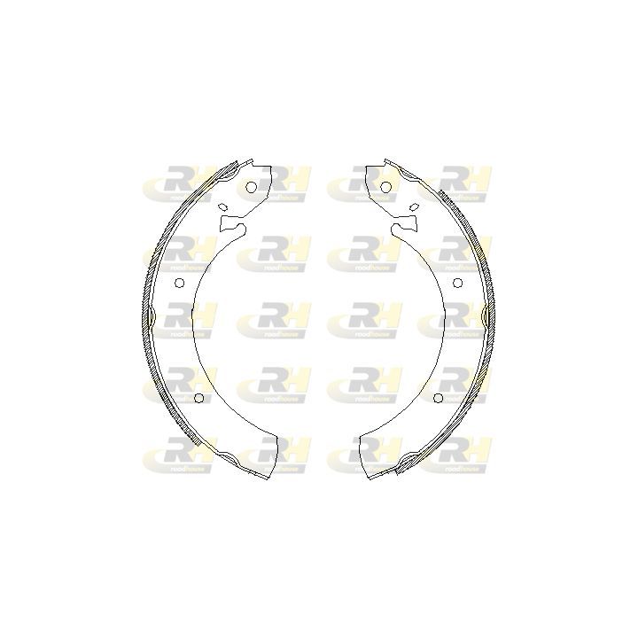 Stabdžių trinkelė ROADHOUSE 4701.00