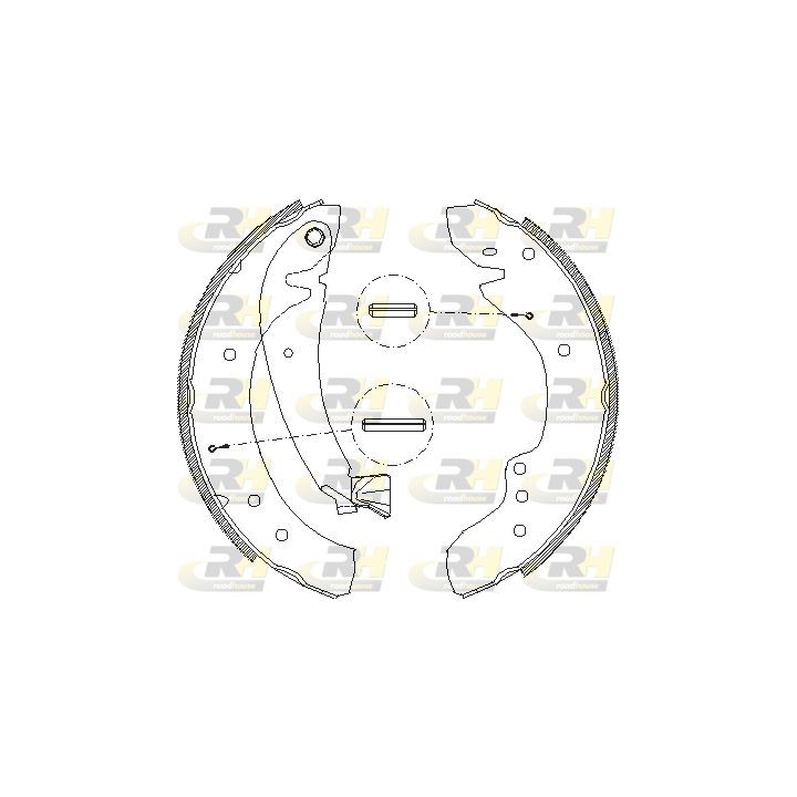 Stabdžių trinkelė ROADHOUSE 4718.00