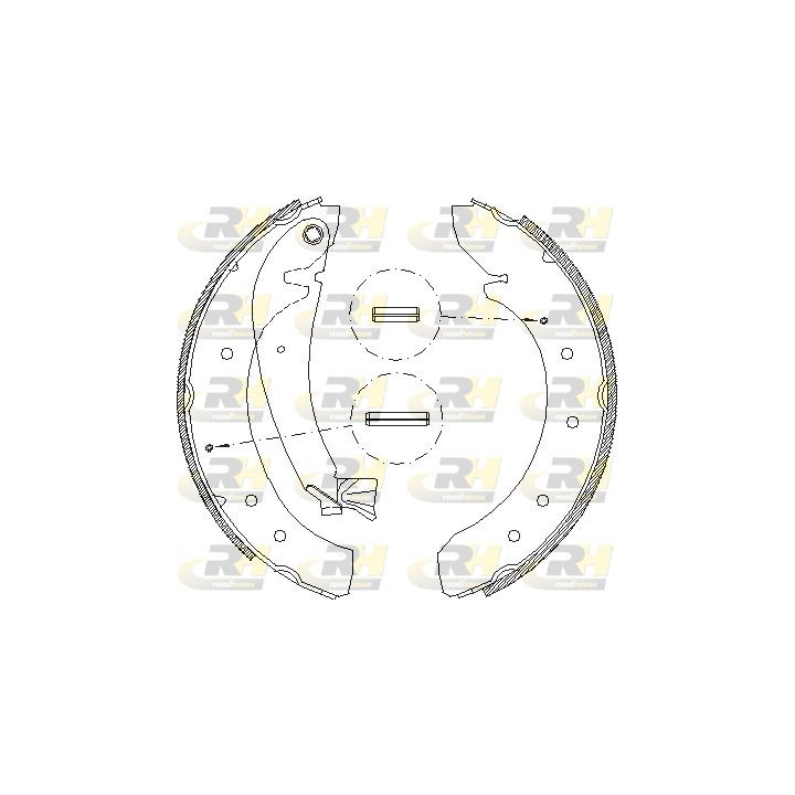 Stabdžių trinkelė ROADHOUSE 4719.00