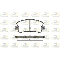 Stabdžių trinkelių rinkinys, diskinis stabdys ROADHOUSE 2021.40