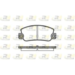 Stabdžių trinkelių rinkinys, diskinis stabdys ROADHOUSE 2025.30