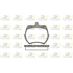 Stabdžių trinkelių rinkinys, diskinis stabdys ROADHOUSE 2050.00