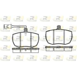 Stabdžių trinkelių rinkinys, diskinis stabdys ROADHOUSE 2056.12