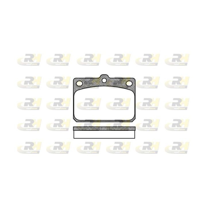 Stabdžių trinkelių rinkinys, diskinis stabdys ROADHOUSE 2079.00