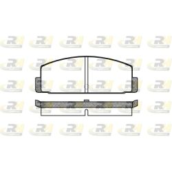 Stabdžių trinkelių rinkinys, diskinis stabdys ROADHOUSE 2100.00