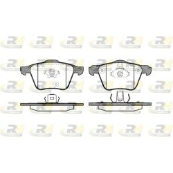 Stabdžių trinkelių rinkinys, diskinis stabdys ROADHOUSE 21043.00