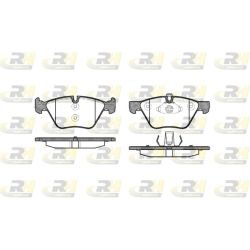 Stabdžių trinkelių rinkinys, diskinis stabdys ROADHOUSE 21052.00