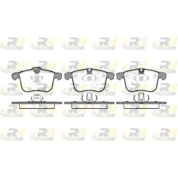 Stabdžių trinkelių rinkinys, diskinis stabdys ROADHOUSE 21053.00