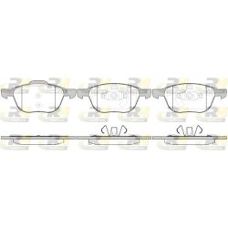 Stabdžių trinkelių rinkinys, diskinis stabdys ROADHOUSE 21082.00