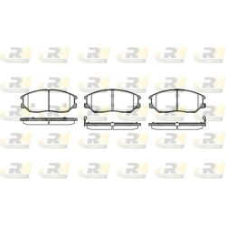 Stabdžių trinkelių rinkinys, diskinis stabdys ROADHOUSE 21085.02