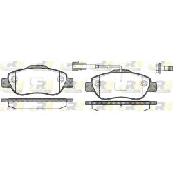 Stabdžių trinkelių rinkinys, diskinis stabdys ROADHOUSE 21100.11