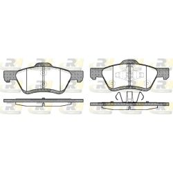 Stabdžių trinkelių rinkinys, diskinis stabdys ROADHOUSE 21124.00