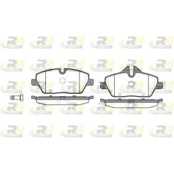 Stabdžių trinkelių rinkinys, diskinis stabdys ROADHOUSE 21131.00