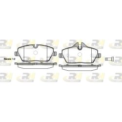 Stabdžių trinkelių rinkinys, diskinis stabdys ROADHOUSE 21131.10