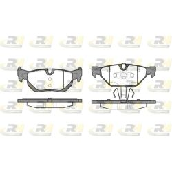 Stabdžių trinkelių rinkinys, diskinis stabdys ROADHOUSE 21145.00