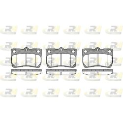 Stabdžių trinkelių rinkinys, diskinis stabdys ROADHOUSE 21181.02