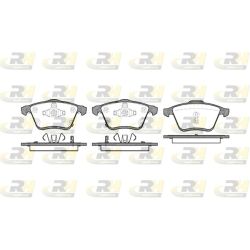 Stabdžių trinkelių rinkinys, diskinis stabdys ROADHOUSE 21182.02