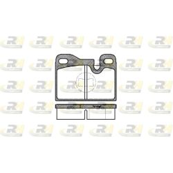 Stabdžių trinkelių rinkinys, diskinis stabdys ROADHOUSE 2130.00