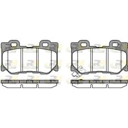 Stabdžių trinkelių rinkinys, diskinis stabdys ROADHOUSE 21365.01