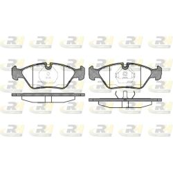 Stabdžių trinkelių rinkinys, diskinis stabdys ROADHOUSE 2139.00