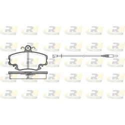 Stabdžių trinkelių rinkinys, diskinis stabdys ROADHOUSE 2141.32