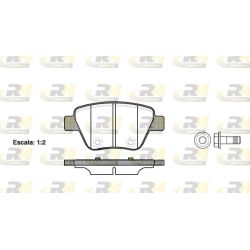 Stabdžių trinkelių rinkinys, diskinis stabdys ROADHOUSE 21420.00