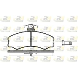 Stabdžių trinkelių rinkinys, diskinis stabdys ROADHOUSE 2143.10