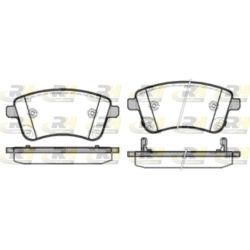 Stabdžių trinkelių rinkinys, diskinis stabdys ROADHOUSE 21435.02