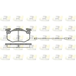 Stabdžių trinkelių rinkinys, diskinis stabdys ROADHOUSE 2144.32