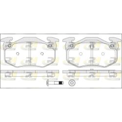 Stabdžių trinkelių rinkinys, diskinis stabdys ROADHOUSE 2144.70