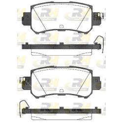 Stabdžių trinkelių rinkinys, diskinis stabdys ROADHOUSE 21507.00