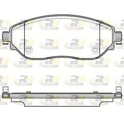 Stabdžių trinkelių rinkinys, diskinis stabdys ROADHOUSE 21617.08