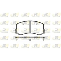 Stabdžių trinkelių rinkinys, diskinis stabdys ROADHOUSE 2165.00