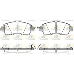 Stabdžių trinkelių rinkinys, diskinis stabdys ROADHOUSE 21656.04