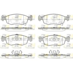 Stabdžių trinkelių rinkinys, diskinis stabdys ROADHOUSE 2172.34