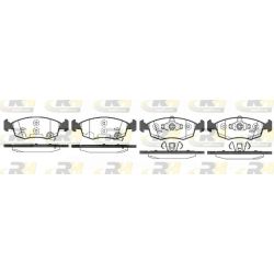 Stabdžių trinkelių rinkinys, diskinis stabdys ROADHOUSE 2172.50