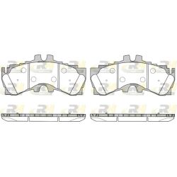 Stabdžių trinkelių rinkinys, diskinis stabdys ROADHOUSE 21789.00