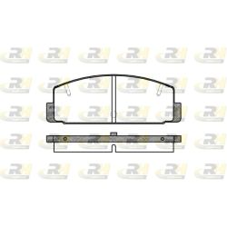 Stabdžių trinkelių rinkinys, diskinis stabdys ROADHOUSE 2179.10